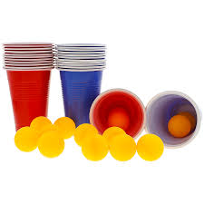 Beerpong Spel Action Com