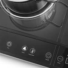 Induction glass ceramic cooktop with 2 cooking zones. Princess 303005 Induction Cooker Princess