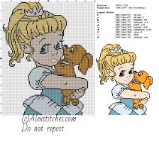 Check spelling or type a new query. Baby Disney Princess Cinderella With Dog Free Cross Stitch Pattern 100x122 10 Colors Baby Cross Stitch Patterns Cross Stitch Disney Cross Stitch Patterns