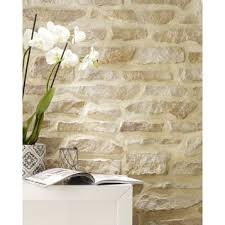 Plaquette De Parement 3 Vall Es En B Ton Bronze Papier Peint Effet Pierre Papier Peint Pierre Parement Pierre Interieur