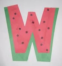 A free printable reference list is included. Letter W Activities