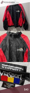 We'll keep this simple—as simple as possible, that is. Nascar Daytona Jacket Daytona 500 Nascar Racing Jacket Red And Black Racing Stri Black Daytona Jacket Nascar Racing Red Stri