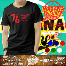 Kaos dengan desain bertema hut ri biasanya banyak dibutuhkan untuk menyemarakan hut ri ke 74. Harga 17 Agustus Ke 76 Kaos Terbaru Agustus 2021 Biggo Indonesia