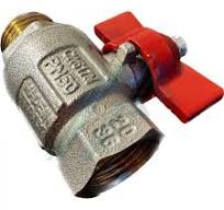 Kugelhahn Innen- und Außengewinde 1/4" Nenndruck 40 Bar ...