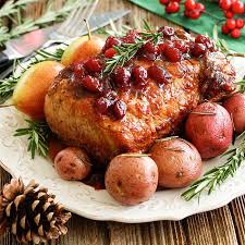 Once your pork tenderloin with fresh cranberries reaches 145 then remove it from the slow cooker and let it rest. Cranberry Pork Loin