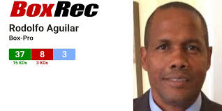 BoxRec: Rodolfo Aguilar