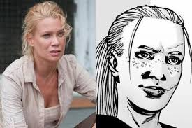 He acts as the main instigator in the war against the saviors and years later, leads the network of communities against the whisperers threat. Andrea The Walking Dead Wikipedia