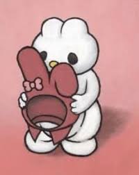 My melody (マイメロディ, mai merodī), frequently known for short as my melo (マイメロ mai mero), hello kitty's best friend, is a white rabbit from the japanese characterization company sanrio. Reactions On Twitter My Melody Sanrio Rabbit With Rabbit Ear Hat Removed