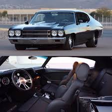 Black Custom 1970 Chevelle Ss Pin Op Volvo 144 S