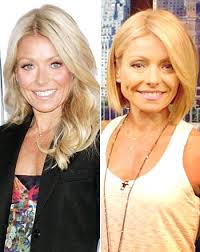Tell Us Does Kelly Ripa S Hair Look Better Long Or Short Hair Guest Hair Her Hair