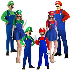 Luigi ist der jüngere bruder von mario. Descendants 3 Super Mario Luigi Cosplay Kostum Damen Herren Kinder Outfit Set Eur 12 79 Picclick De
