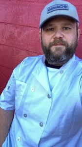 I'm a line cook at a diner, we ran out of aprons so I wore a chef coat. I  am Chef