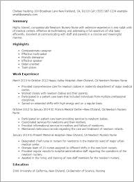 example of cv for nursery assistant