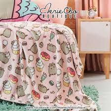This pusheen throw blanket is comfy, cozy, and cute. Bedding Last One New Cute Big Pusheen Throw Blanket Poshmark