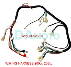 Dolphin gauges wiring u0026 lower radiator hose question. Quad Wiring Harness 200 250cc Chinese Electric Start Loncin Zongshen Ducar Lifan Free Shipping Quad Wiring Harness Quad Wirequad 200 Aliexpress