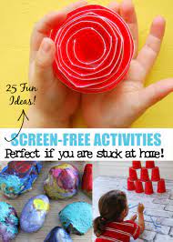 They includes crafts to help you decorate, games to help you celebrate, worksheets to challenge your mind, poetry to ponder, cards to share with loved ones. 25 Screen Free Activities For Kids Perfect If You Are Stuck At Home