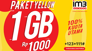 Dapatkan bonus kuota setiap pembelian paket internet di myim3. Cara Mudah Cek Kuota Paket Yellow Indosat Ooredoo Lemoot