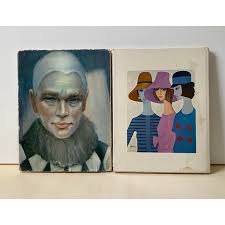 Keane was known for her bizarre and haunting images of children and animals with large empty eyes. 1960s Walter Margaret Keane Art Books A Pair Chairish