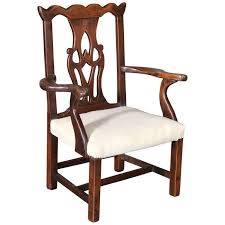 Child S Mahogany Chippendale Chair With Pierced Back Splat Atelier 1505 Chippendale Chairs Chair Armchair Vintage