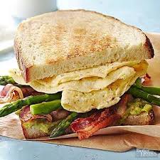 Avocado And Asparagus Omelet Sandwiches Recipe Healthy Sandwich Recipes Recipes Egg Sandwiches