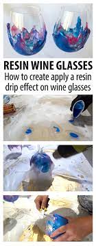 Easy Wine Glass Decorating With Epoxy Resin In 2021 Resin Crafts Tutorial Resin Crafts Epoxy Resin Crafts