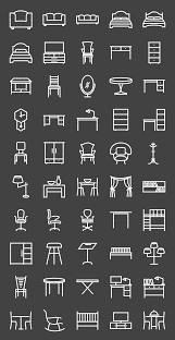 Get free badge icons in ios, material, windows and other design styles for web, mobile, and graphic design projects. 50 Furniture Line Inverted Icons Furniture Graphic Icon Design Furniture Icon