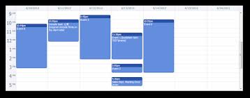Daypilot Lite For Java Daypilot For Java Calendar Scheduler And Gantt Chart Components