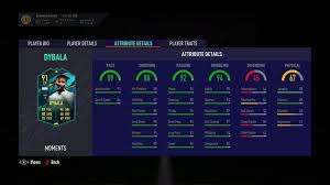 That dybala card is a no brainer for you at least. Fifa 21 How To Complete Player Moments Paulo Dybala Sbc Requirements And Solutions Gamepur