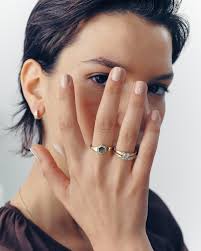 Lili White Diamonds Ring