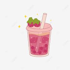 Free for commercial use high quality images. Cute Cartoon Strawberry Milk Tea Vector Elements Strawberry Pink Bubble Tea Png And Vector With Transparent Background For Free Download