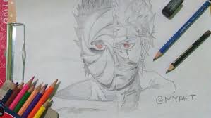 Maybe i will submit another tutorial on how to draw sharingan eyes in the future, who knows. Drawing Faces Of Anime Characters Hatake Kakashi And Uchiha Obito Steemkr