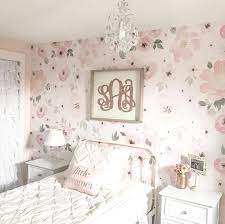 Girl Nursery And Bedroom Ideas L Little Girls Room L Girl Room Wallpaper L Girl Bedroom Baby Nursery Boys Room Decor Girls Room Wallpaper Wallpaper Bedroom