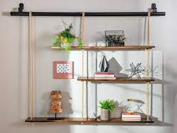 How To Make Rope Shelving Handmade Home Decor Home Decor Bedroom Wall Decor Bedroom
