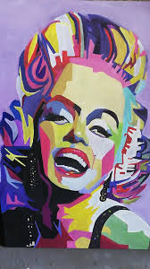 Entrega obra de Pedro Avellaneda, pop art "Marily Moroy" en Guayaquil.  HuasyCuyart 🌞🎨