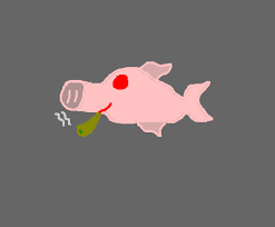Peixe Porco Noiado Desenho De Bacoexudotav Gartic