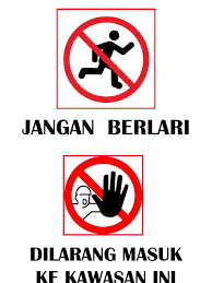Konvensyen vienna bagi papan tanda dan isyarat jalan raya membenarkan dua jenis papan tanda. Papan Tanda
