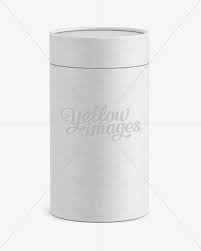 Download Paper Tube Mockup In Tube Mockups On Yellow Images Object Mockups PSD Mockup Templates