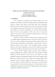 Sundhausen 1990), dengan pokok bahasan. Cara Menulis Pidato Di Kertas Folio Bergaris Sketsa