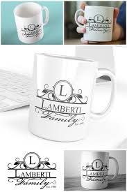 Family Name Custom Mug Design Custom Coffee Mugs Personalised Mugs Established Ebay Custom Mugs Personalized Mugs Mug Designs