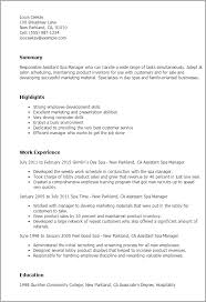 Think your professional office manager resume will. Assistant Spa Manager Resume Template Myperfectresume
