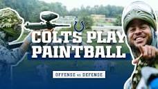 Colts Playing Paintball - Offense vs. Defense | Indianapolis Colts ...
