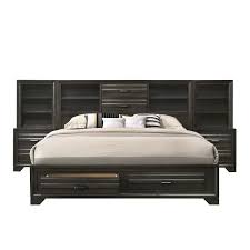 Create a calming atmosphere with the bush furniture somerset full/queen size headboard, chest of drawers, and nightstand bedroom set. Lifestyle Beds C5236a Kwb King Wall Storage Bed King From Billy S Furniture