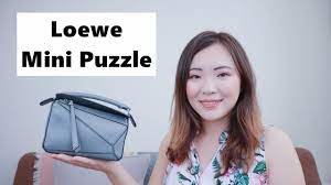 Small loewe puzzle bag size. What S In My Loewe Mini Puzzle Bag Bag Review Mod Shots Pros And Cons Loewe Puzzle Youtube