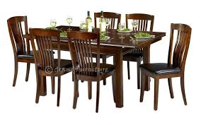 Kitchen & dining room sets : New Chicago Walnut Traditional Style Extending Dining Table With 6 Chairs Set Dining Room Furniture Click To Buy Esstisch Stuhle Esszimmerstuhl Holzesstische
