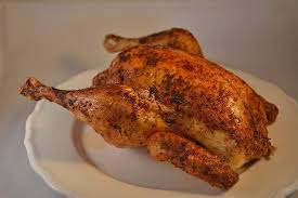 Brathahnchen Im Backofen So Geht Knusprig Allekochen Com Rezept Brathahnchen Brathahnchen Im Ofen Hahnchen Backofen