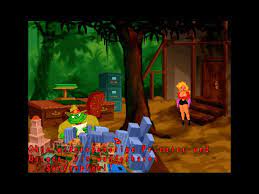 Sometimes no buttons inside the options menu. Bazooka Sue Video Game 1997 Imdb