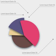 free vector of the day 380 pie chart template pixel77