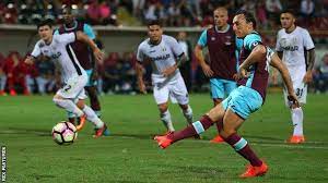 Substitute denis alibec smashed in an equaliser with seven minutes remaining. Astra Giurgiu 1 1 West Ham United Bbc Sport