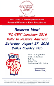 DCCRW's Republican Reporter, August, 2016