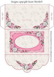 Gift Envelope Money Wallet Roses For Wedding Birthday On Craftsuprint Designed By Susan Murdoch Beautiful Gif With Images Gift Envelope Wedding Gift Money Card Envelopes